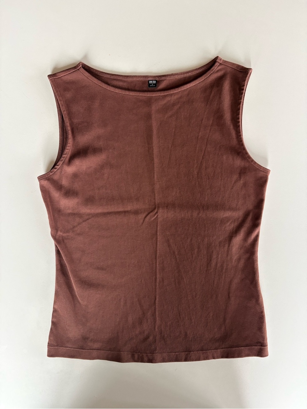 Uniqlo Brown Small Shell Tank Top